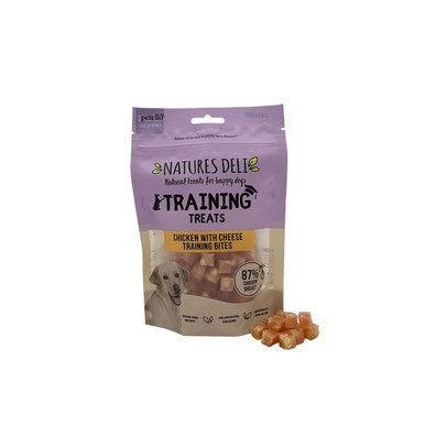 NATURES DELI TRAINING BITES CHICKEN & CHEESE 100G