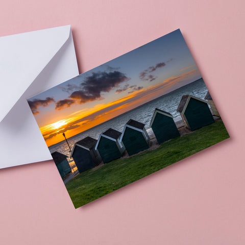 CARD BEACH HUTS AT GURNARD