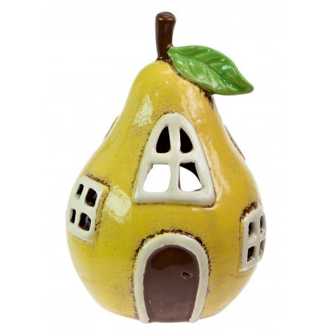 5777 CERAMIC PEAR TEALIGHT HOUSE