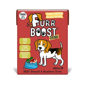 FURR BOOST BEEF BROCCOLI/BLUEBERRY DOG DRINK