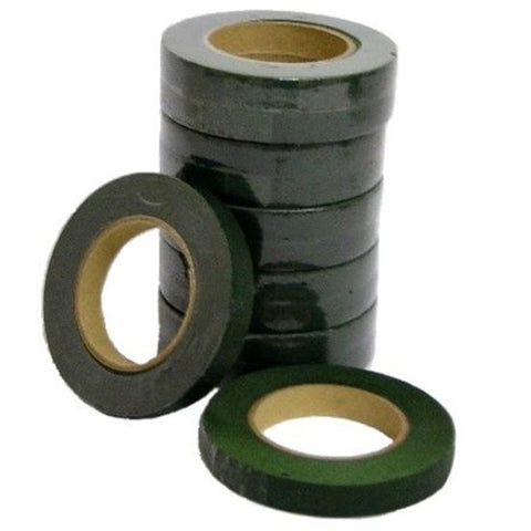 FLORIST STEM TAPE DARK GREEN