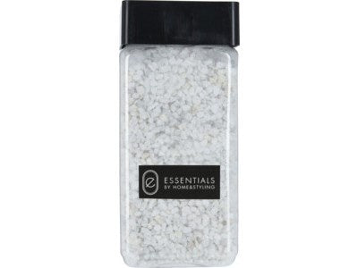 DECO STONE JAR WHITE 550ML