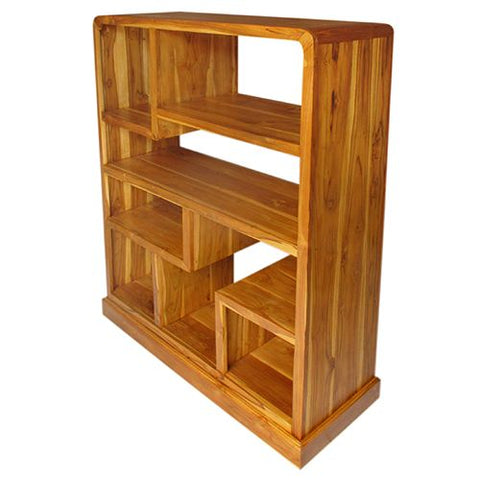 BOOKCASE MEDIUM MODI HONEY TEAK