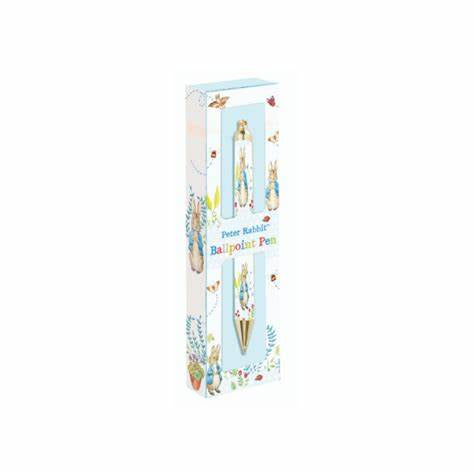 PETER RABBIT PASTEL STRIPE PEN IN BOX