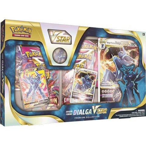 POKEMON TCG ORIGIN FORME PREMIUM  COLLECTION BOX DIALGA/PALKIA V STAR