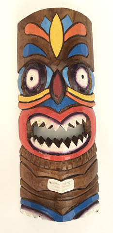 TIKI MASK 30CM MULTI-COLOURED