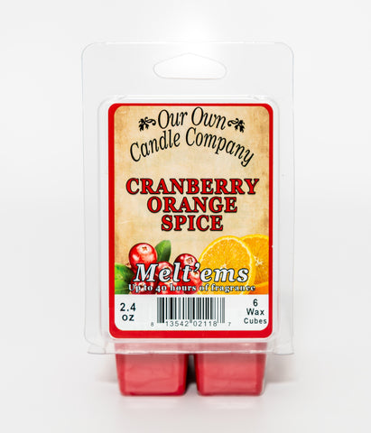 WAX MELTS CRANBERRY ORANGE SPICE