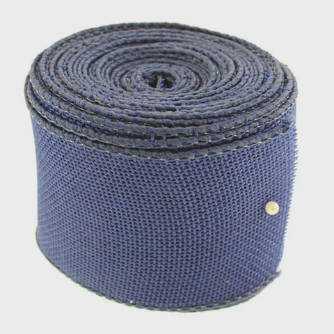 FAUX JUTE RIBBON BLUE 9.14MTS