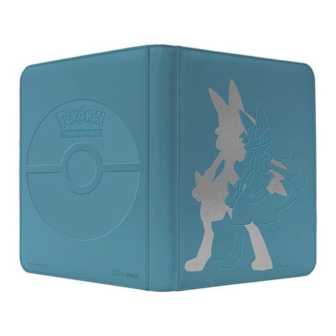 9 POCKET ZIPPERED PRO BINDER - POKEMON ELITE SERIES LUCARIO