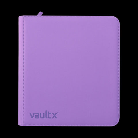 EXO-TEC 12 POCKET ZIP BINDER JUST PURPLE