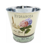 HYDRANGEA METAL POT 10CM