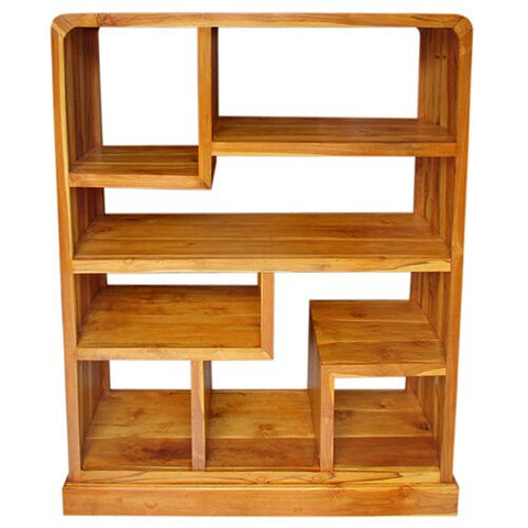 BOOKCASE MEDIUM MODI HONEY TEAK