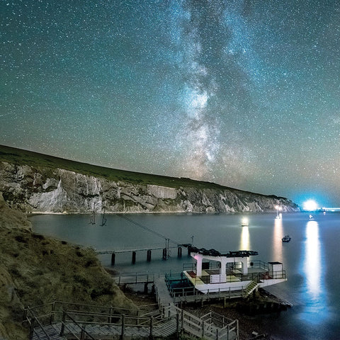 COASTER MILKY WAY OVER ALUM BAY