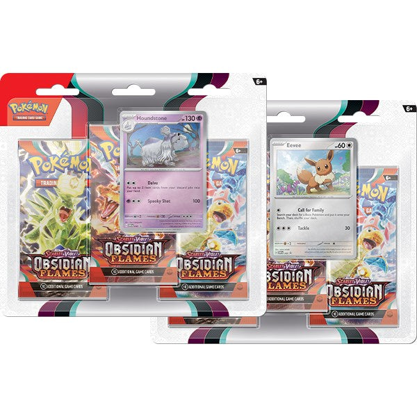 POKEMON TCG: OBSIDIAN FLAMES TRIPLE BLISTER PACK – Oasis Isle of Wight ...