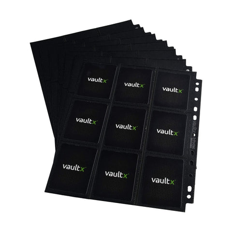 VAULT X - 9 POCKET SIDE LOADERS (PACK OF 50)